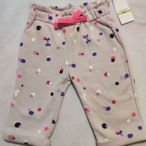 3-6 months under armour polka dot pants